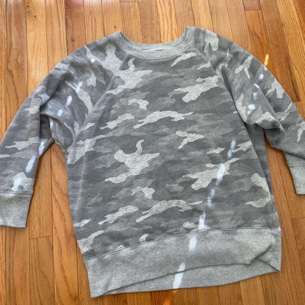 Aerie camo sweater